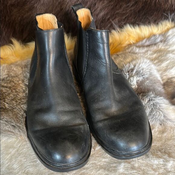 Sebago Classic Black Leather Men's Boots 10M (5225C) - Picture 1 of 6